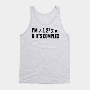 I'm √-12³ and it's Complex Tank Top